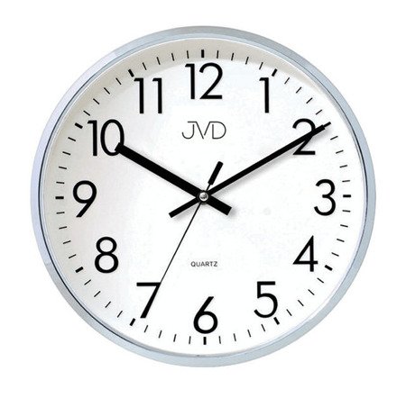 Zegar JVD ścienny 32 cm CICHY nowoczesny HA43.1